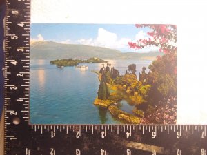 Postcard - Punta S. Felice e Isola Garda, Lago di Garda - Italy