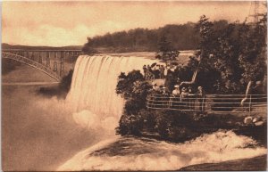 Niagara Falls American Falls New York Postcard C235