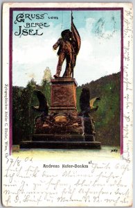 Andres Hofer Denkm Memorial Park in Innsbruck Austria Antique Postcard