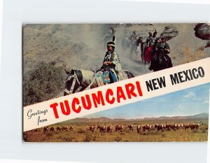 Postcard Greetings from Tucumcari, New Mexico