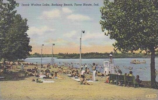 Indiana Terre Haute Izaak Walton Lake Bathing Beach