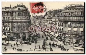 Paris Postcard Old Street of Peace