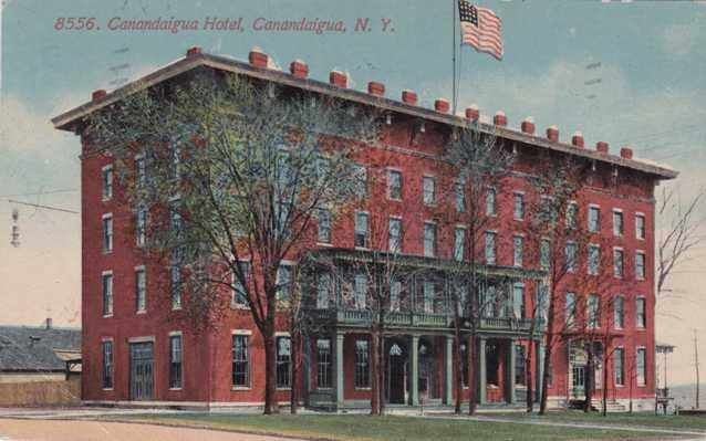 The Canandaigua Hotel Canandaigua NY, New York pm 1912