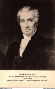 James Monroe Fifth President Of The United States
