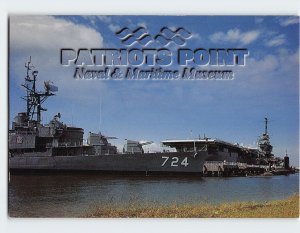 Postcard Patriots Point Mount Pleasant South Carolina USA
