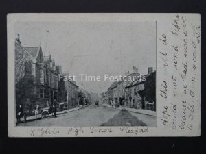 Lincolnshire SLEAFORD Girls High School - South Gate c1903 Postcard