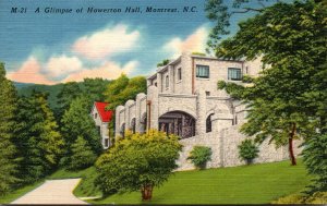 North Carolina Montreat Glimpse Of Howerton Hall 1959