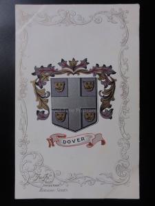 Kent: DOVER - Heraldic Coat of Arms c1905 - Pub by Ja-Ja