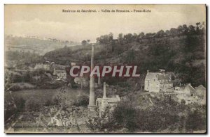 Old Postcard Around Sourdeval Vallee Brouains Fosse Marie