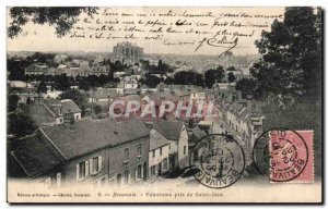 Old Postcard Beauvais Panorama taking St. John