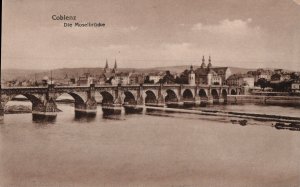 Coblenz  Die Moselbrucke    PC