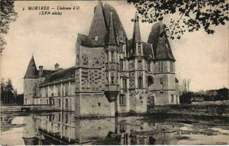 CPA MORTRÉE Chateau d'O (151123)