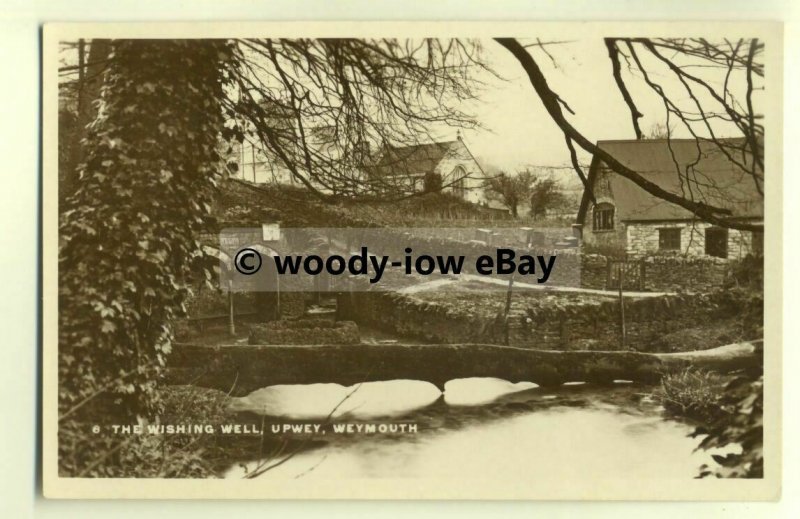 tp0035 - Dorset - Unusual View of The Wishing Well c1929, in Upway - Postcard 