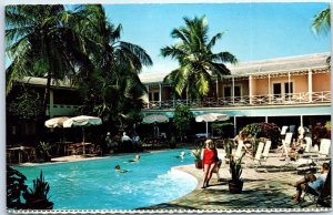 M-41703 Pool and Dining Terrace Pilot House Club East Bay Street Nassau Bahamas