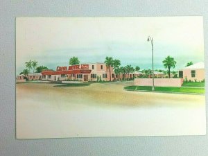 Vintage Postcard Capri Motel Restaurant Jacksonville FL Florida