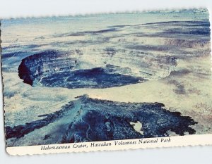 Postcard Halemaumau Crater Hawaii Volcanoes National Park Hawaii USA