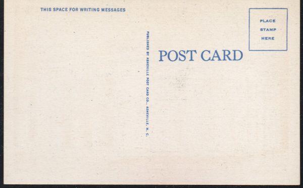 Tennessee colour PC Night View US Post Office Johnson City unused