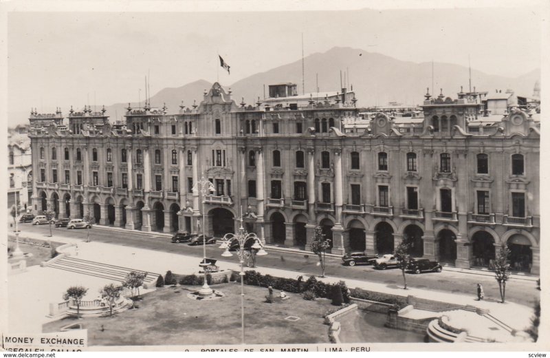 RP: LIMA . Peru , 1920-30s ; Portales de San Martin