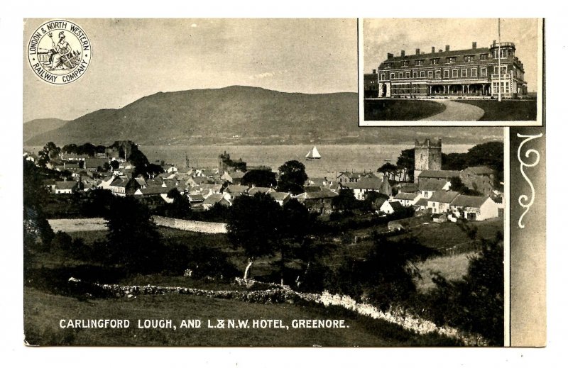 UK - Ireland, Greenore. Carlingford Lough & L&NW Hotel