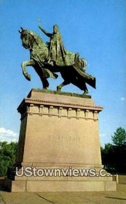 Statue of St. Louis, Forest Park in St. Louis, Missouri