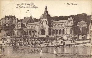 CPA Le HAVRE - Le Casino vu de la Plage (201215)