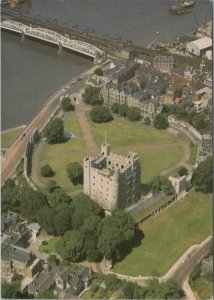 Kent Postcard - Aerial View of Rochester Castle From The South  RR23204