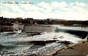 Maine Lewiston Libby-Dingley's Dam Curteich