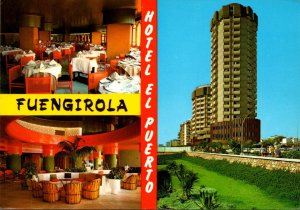 Spain Costa Del Sol Fuengirola Hotel El Puerto 1981