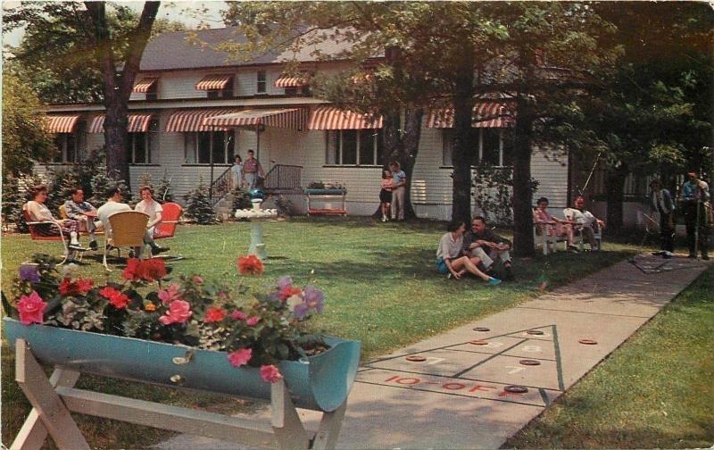 Swiftwater Pennsylvania Chestnut Grove Lodge Cottages 1950s