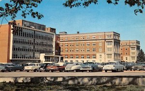 Postcard Providence Rhode Island Roger Williams General Hospital Vintage Cars