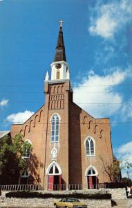 MO, Missouri           SAINTE GENEVIEVE CATHOLIC CHURCH              Postcard