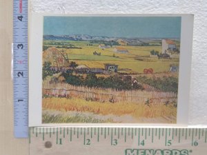 Postcard Cornfields In Provence By Vincent Van Gogh, France