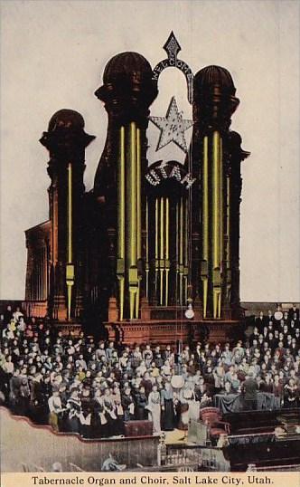Utah Sait Lake City Tabernacle Organ And Choir