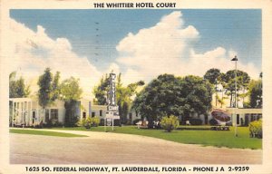 Whittier Hotel Court Federal Highway Fort Lauderdale FL