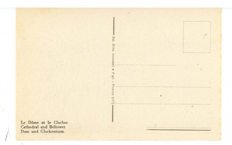 Italy- Florence (Firenze). Cathedral & Bell Tower