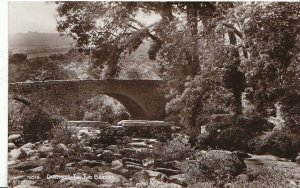 Devon Postcard - Dartmeet - The Two Bridges   A8658