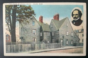 Vintage Postcard 1925 House of Seven Gables, Salem, Massachusetts (MA)