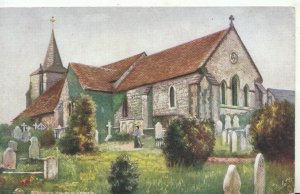 Sussex Postcard - St Annes Church - Lewes - Ref TZ2021