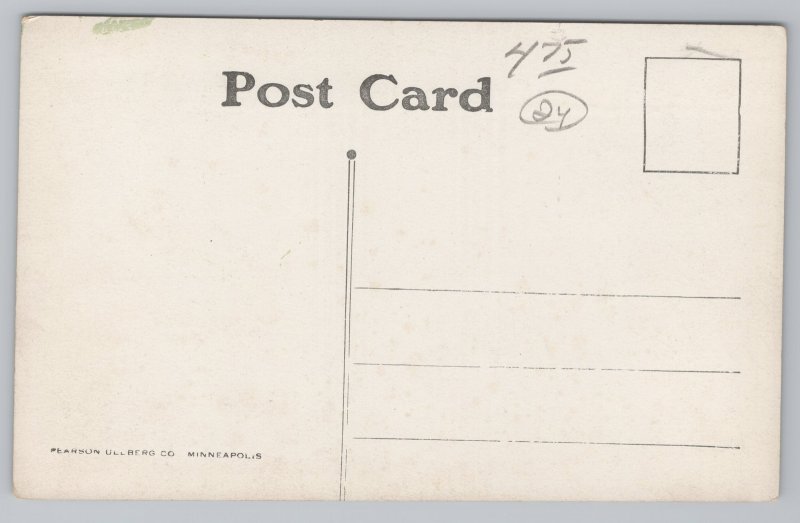 State View~Sheldon High School Building In Autumn~Vintage Postcard