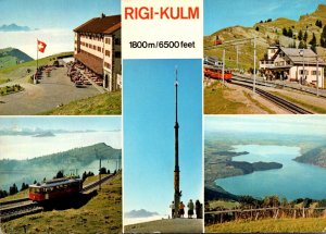 Switzerland Rigi-Kulm Multi View 1972