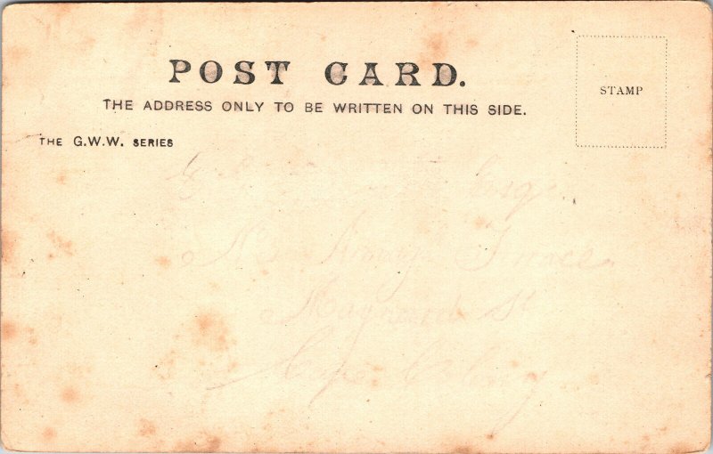 SS Alnwick Castle Cargo Passenger Steamship C1901 Torpedoed by Germany 1918 PC