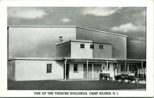 Postcard Camp Kilmer New Jersey NJ One of the Theaters Hament Pub UNP  Q15