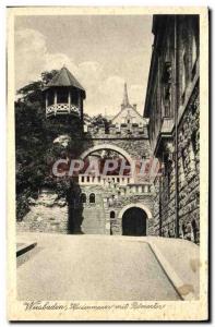 Old Postcard Wiesbaden