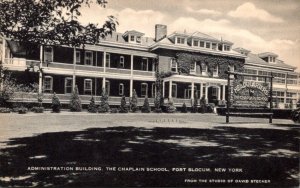 New York Fort Slocum Administration Building The Chaplain School