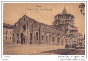 Chiesa Di S. Maria Delle Grazie, MILANO (Lombardy), Italy, 1900-1910s