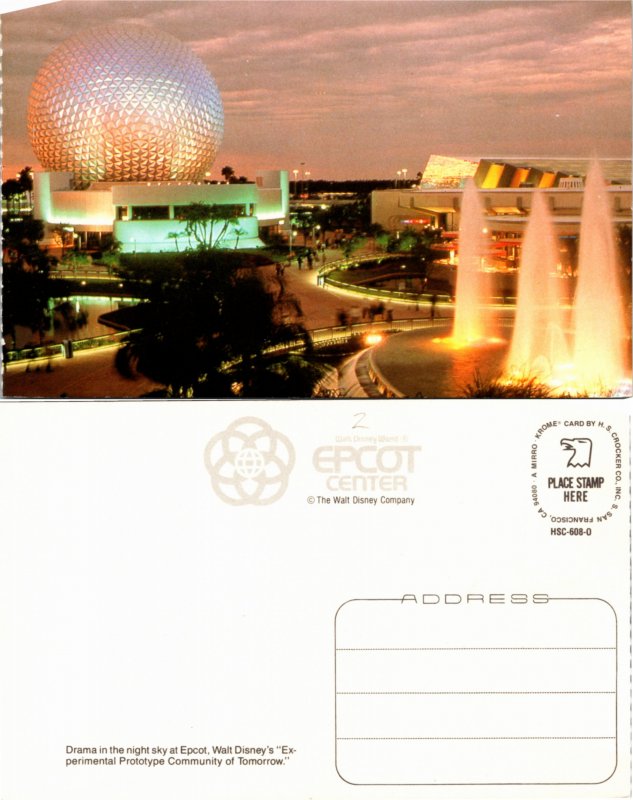 Walt Disney World Epcot Center, Florida (23621