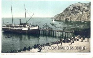 Boat Landing At Avalon, Santa Catalina, CA, CA USA Sailboat Unused light wear