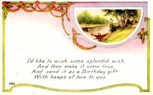 Splendid Wish to come True on your Birthday - from 1922