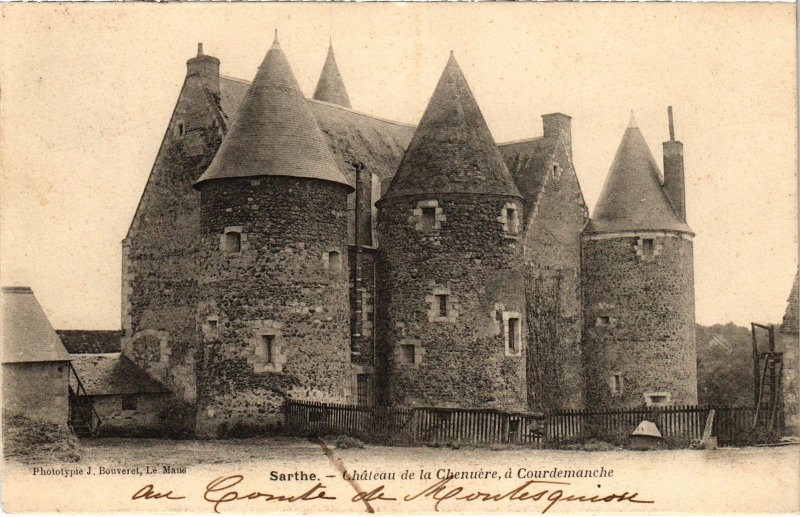 CPA Sarthe - Chateau de la CHENUére, a Courdemanche (112507)