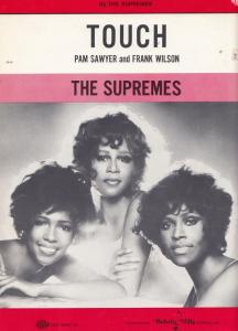 The Supremes Touch of Tamla Motown 45 Rare XL Sheet Music